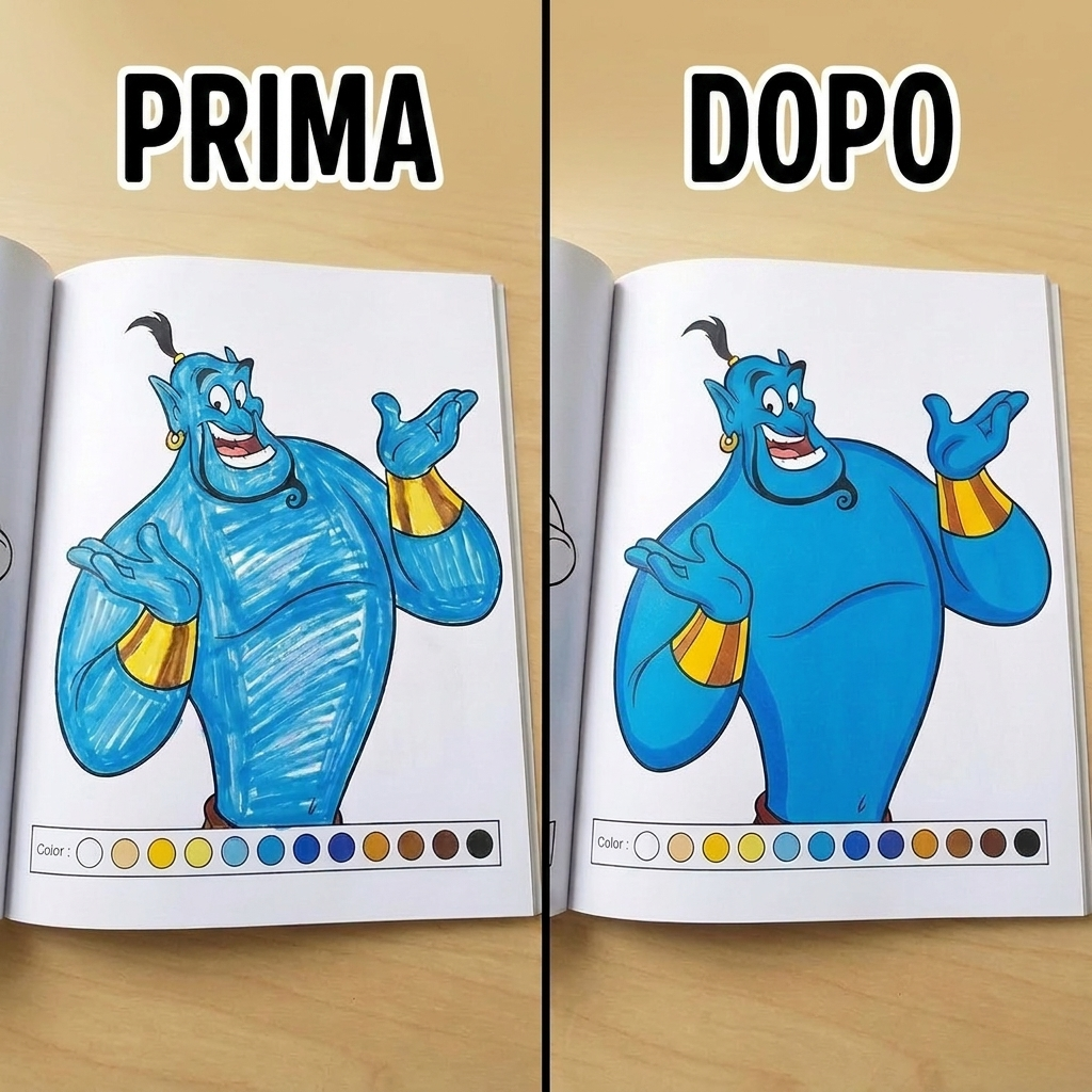 Pennarelli Acrilici - prima e dopo