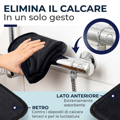 Panno Giovasa microfibra nero