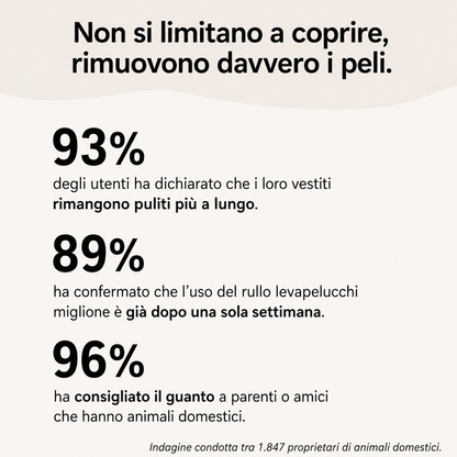 Guanto Levapeli