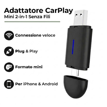 Adattatore CarPlay Senza Fili Giovasa