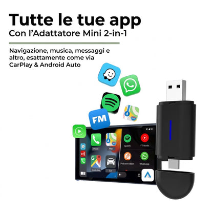 Adattatore CarPlay Wireless Giovasa