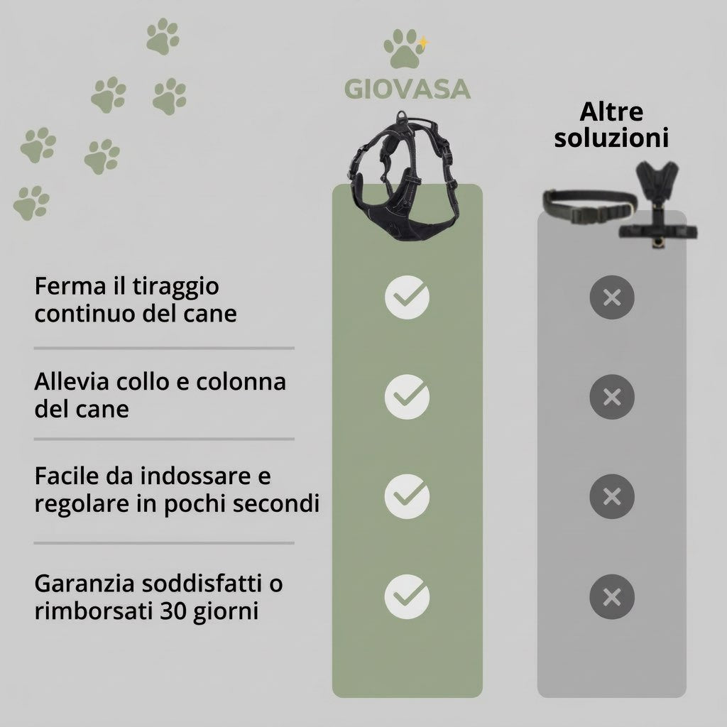 Pettorina Antitraino