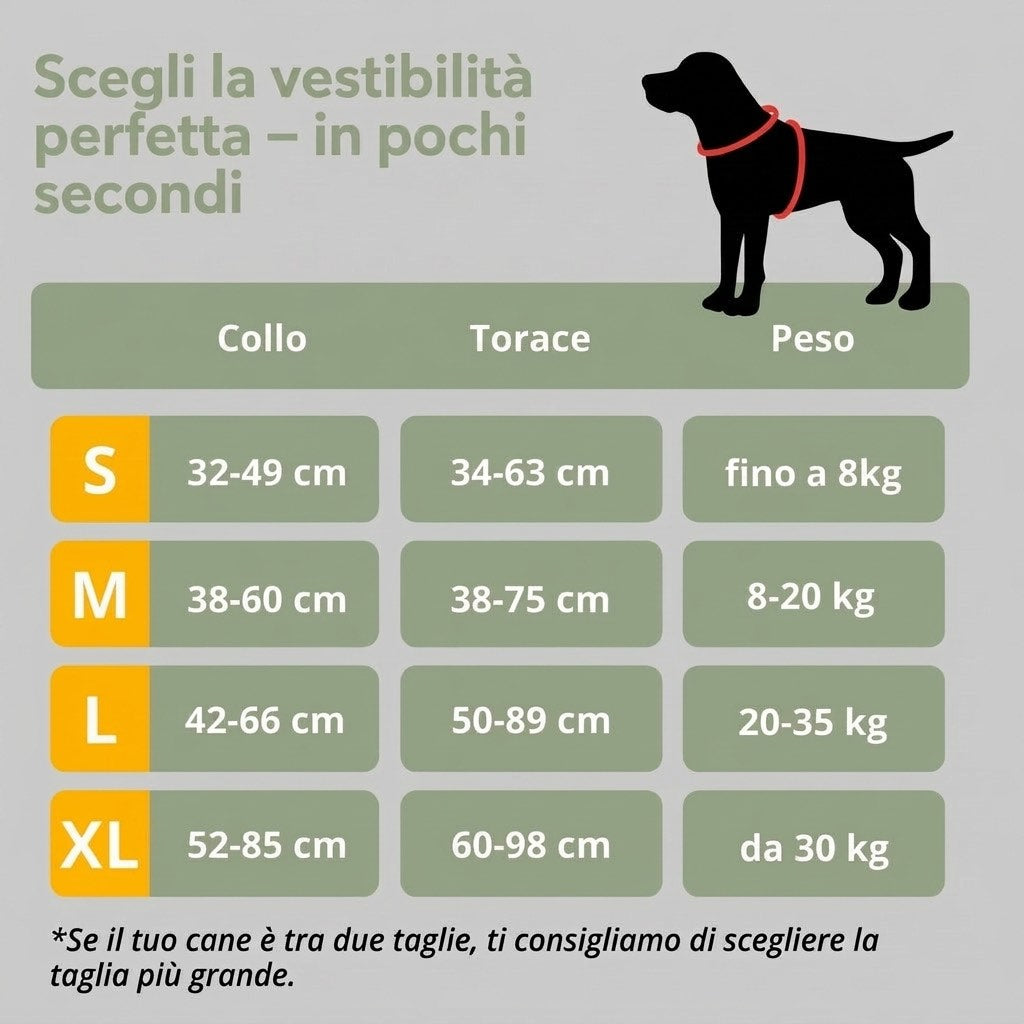 Pettorina Antitraino