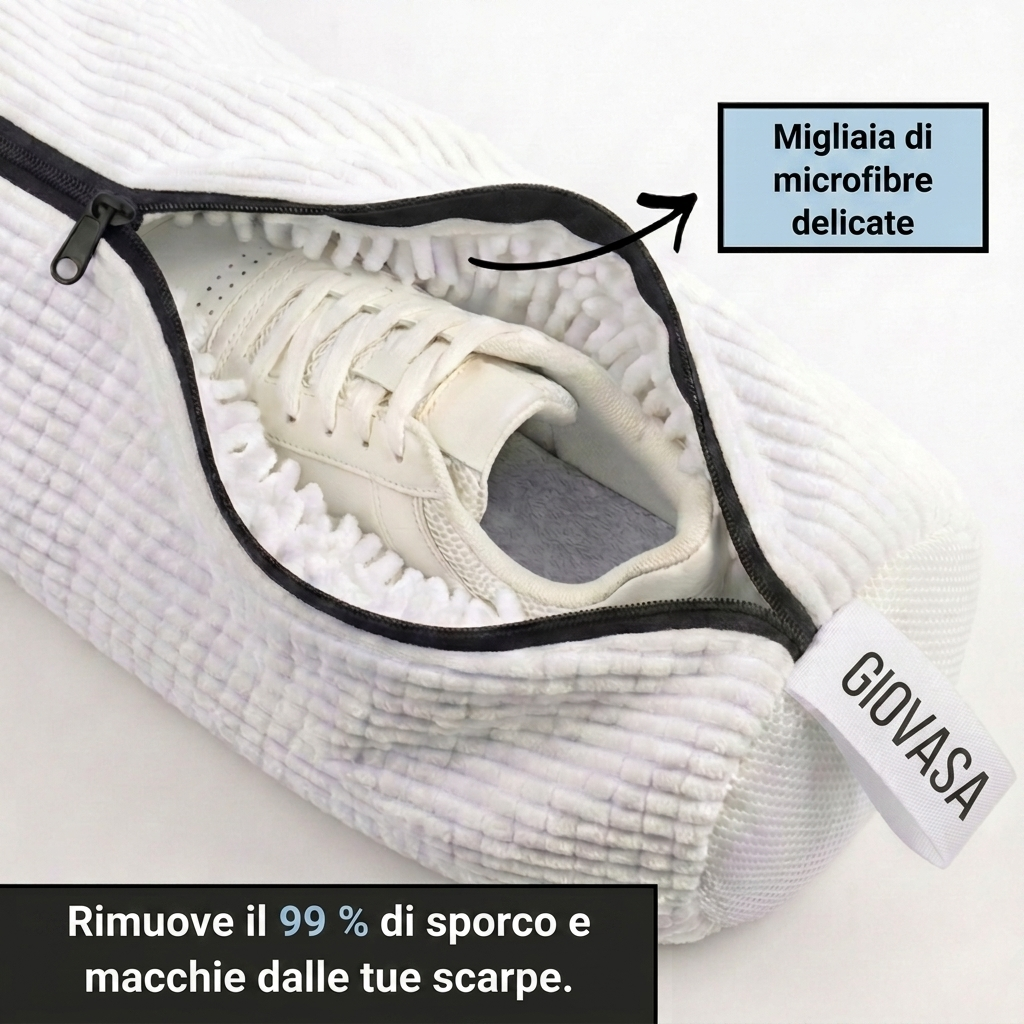 Sacca lava-scarpe Giovasa microfibre
